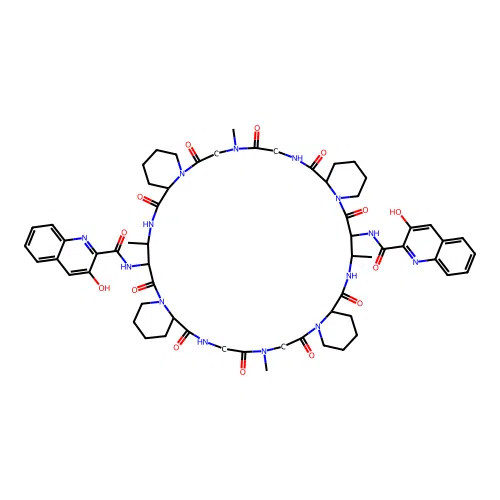 Quinaldopeptin structure