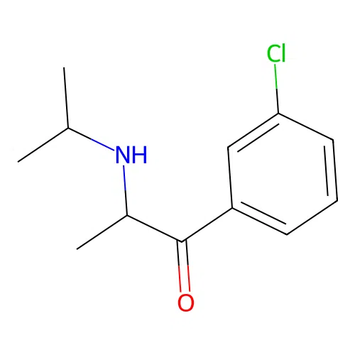 2-(N-Isopropylamino)-3''-chloropropiophenone structure