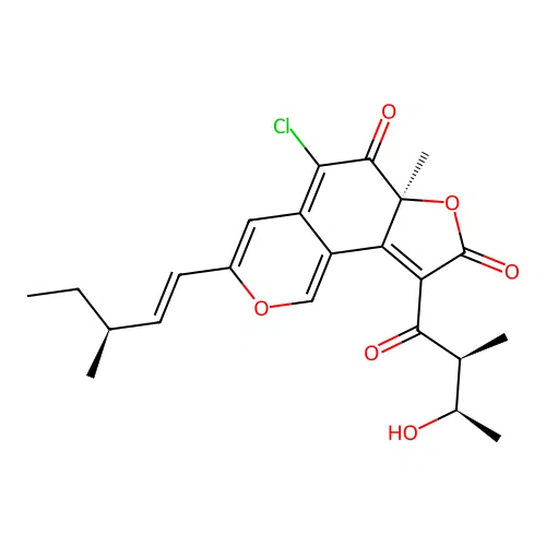 Chaetoviridin A structure