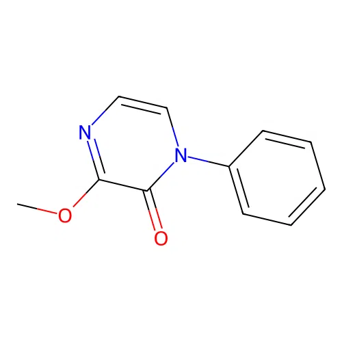3-Methoxy-1-phenyl-1,2-dihydropyrazin-2-one structure