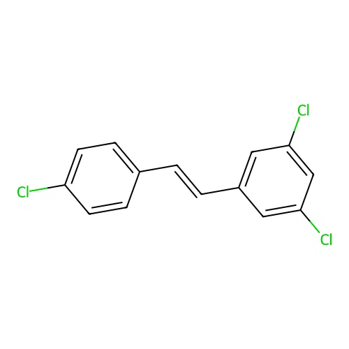 1,3-Dichloro-5-[(1E)-2-(4-chlorophenyl)ethenyl]-benzene structure