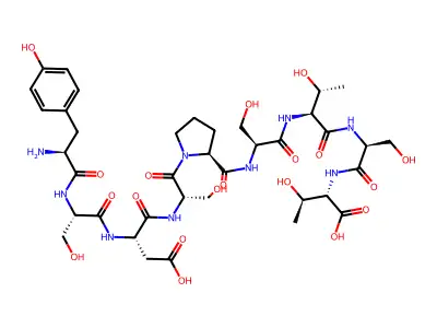 Ysdspstst peptide structure