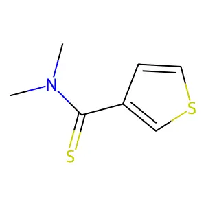 N,N-dimethylthiophene-3-carbothioamide structure