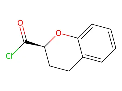 2-Chromanecarbonyl chloride structure