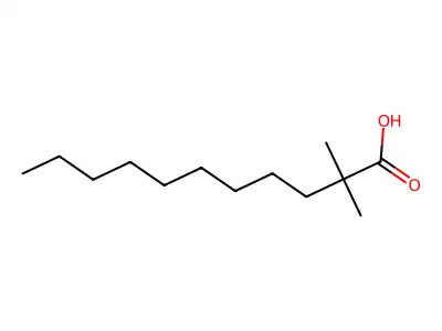 Neotridecanoic acid structure