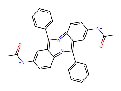 N-(2-acetamido-6,12-diphenylbenzo[c][1,5]benzodiazocin-8-yl)acetamide structure