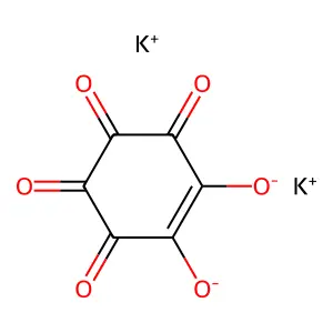 Potassium rhodizonate structure