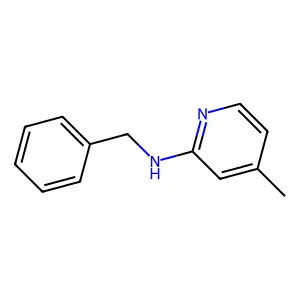 2-Pyridinamine, 4-methyl-N-(phenylmethyl)- structure
