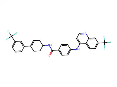 Quinoline deriv. structure