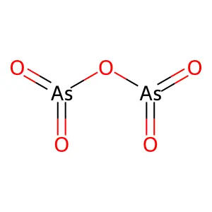 Arsenic pentoxide structure