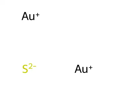 Gold sulfide (Au2S) structure
