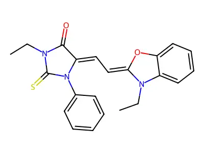 C22H21N3O2S structure