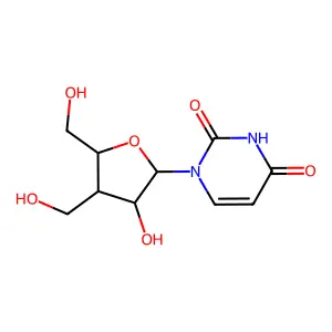 3'-Hydroxymethyl Ara U structure
