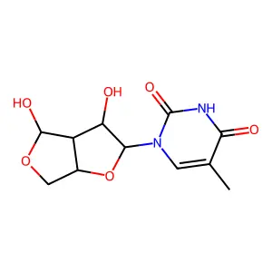 3'-Formyl-lyxo-T-Hemiacetal structure