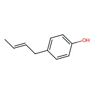 p-2-Butenylphenol structure
