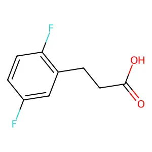 3-(2,5-Difluorophenyl)propanoic acid structure