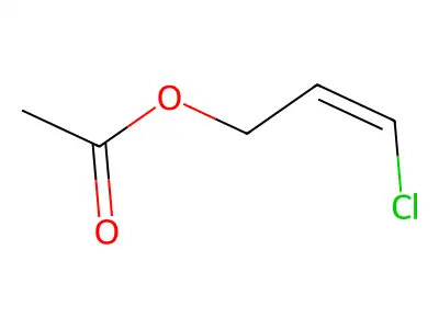 3-Chloroprop-2-enyl acetate structure