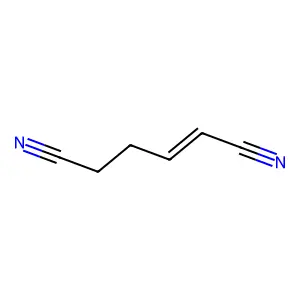 2-Hexenedinitrile structure