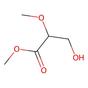 Methyl 3-hydroxy-2-methoxypropanoate structure