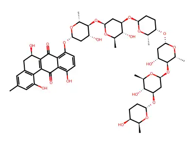 Landomycin A structure