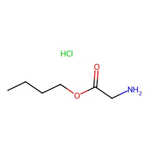 Glycine, butyl ester, hydrochloride (1:1) structure