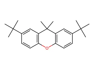 2,7-Di-tert-butyl-9,9-dimethylxanthene structure