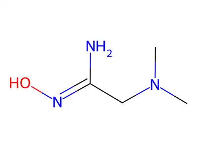 2-(Dimethylamino)-N-hydroxyacetimidamide structure
