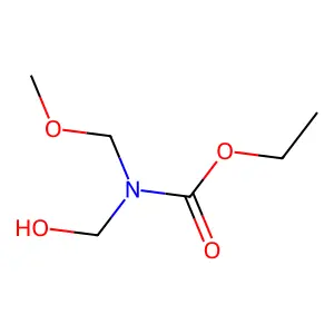 Ethyl (hydroxymethyl)(methoxymethyl)carbamate structure