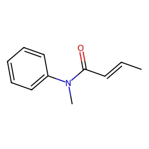 2-Butenamide, N-methyl-N-phenyl- structure