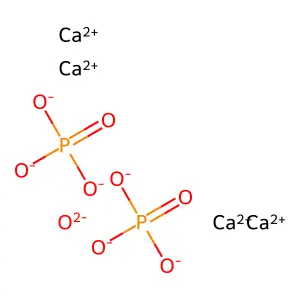 Tetracalcium oxide diphosphate structure