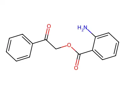2-Oxo-2-phenylethyl 2-aminobenzoate structure