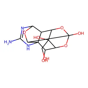 4,9-Anhydrotetrodotoxin structure