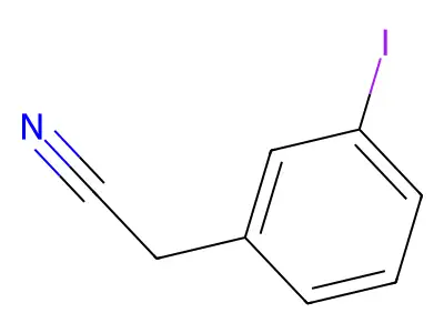 2-Iodophenylacetonitrile structure