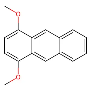 1,4-Dimethoxyanthracene structure