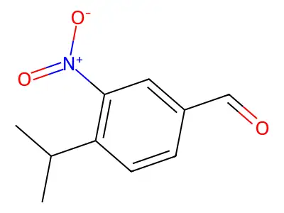 3-Nitro-4-(propan-2-yl)benzaldehyde structure