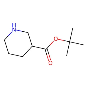 (S)-tert-butyl piperidine-3-carboxylate structure