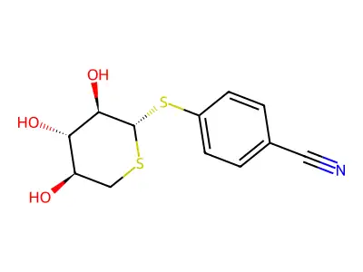Beciparcil structure