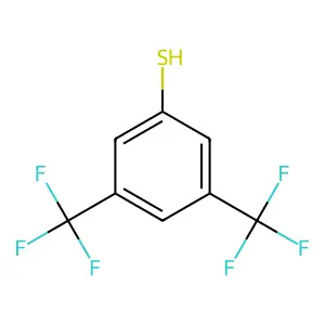 3,5-Bis(trifluoromethyl)benzenethiol structure