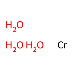 Chromium trihydroxide structure