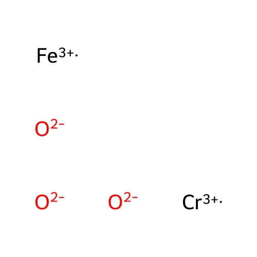 Iron chromate structure