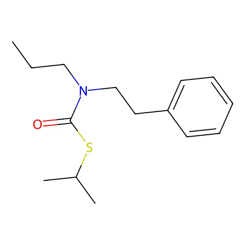 S-Prop-2-yl N-phenethyl-N-propylcarbamothioate structure