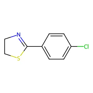2-(4-Chlorophenyl)-4,5-dihydrothiazole structure