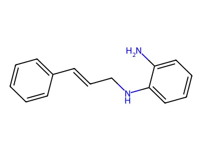 1,2-Benzenediamine,N1-(3-phenyl-2-propen-1-yl)- structure