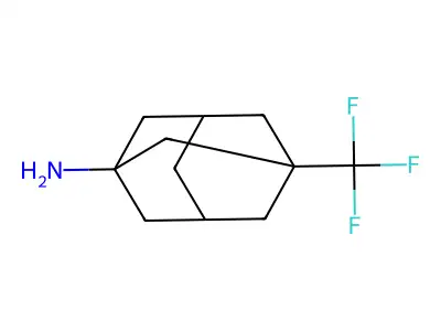3-(Trifluoromethyl)adamantan-1-amine structure