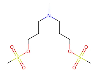 3,3'-(Methylimino)di-1-propanoldimethanesulfonate structure