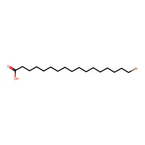 17-Bromoheptadecanoic acid structure