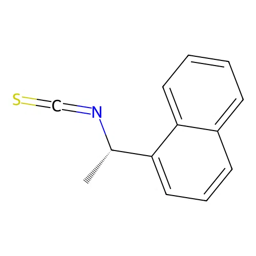 (S)-(+)-1-(1-Naphthyl)ethyl isothiocyanate structure