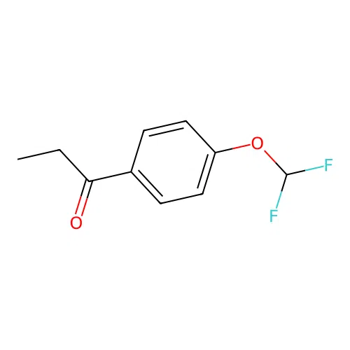 1-(4-(Difluoromethoxy)phenyl)propan-1-one structure