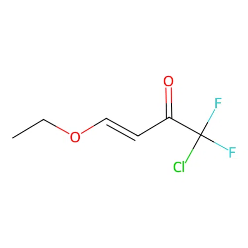 4-Ethoxy-1-chloro-1,1-difluoro-3-butene-2-one structure