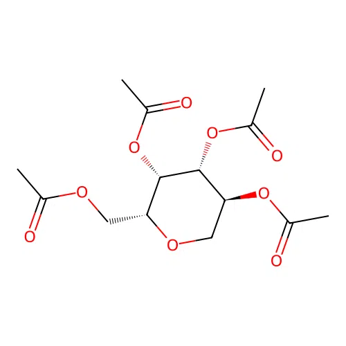 1,5-Anhydro-D-galactitol 2,3,4,6-tetraacetate structure
